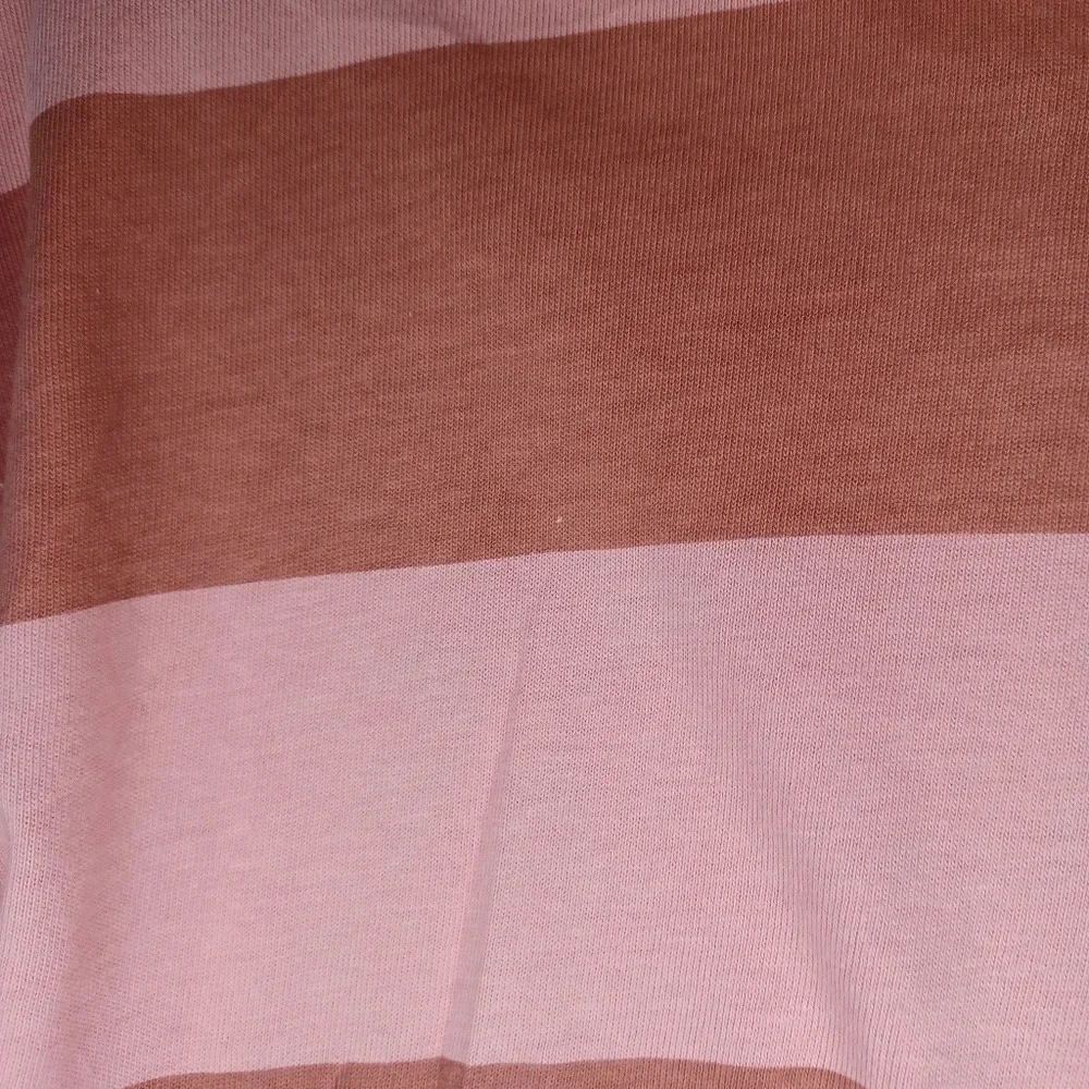 SO striped cropped long sleeve polo rugby-style preppy Y2K School shirt - Picture 3 of 12